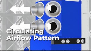 Vortex Ambient Plenum for Industrial Dust Collector | Senturion by RoboVent