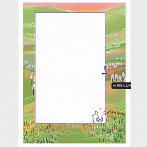 Naturalism Wedding- Rural Wedding Invitation Template - Hand Drawn | Nature | Rural Wedding Invite | Colorful Event | Sunset Color Wedding - Etsy Canada