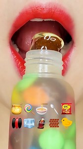 109K views · 1.8K reactions | @Sunny_EATING_ Colorful honey jelly emoji eating sounds #asmr #challenge #sweets | Sunny Eating Reels | Facebook