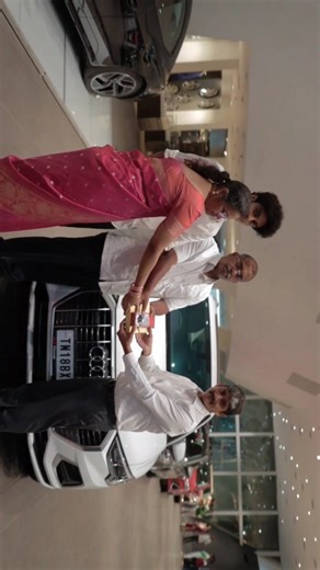 Congratulations Mr. Venkat Welcome to the Audi family. Wishing you countless joyful journeys and unforgettable memories with your brand-new Audi Q3. Thank you for choosing Audi Chennai — we’re delighted to be part of this special milestone. #AudiQ3 #AudiChennai #VorsprungDurchTechnik | Audi Chennai