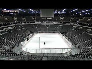 MVM Dome - Hokitavasz jégkészítés