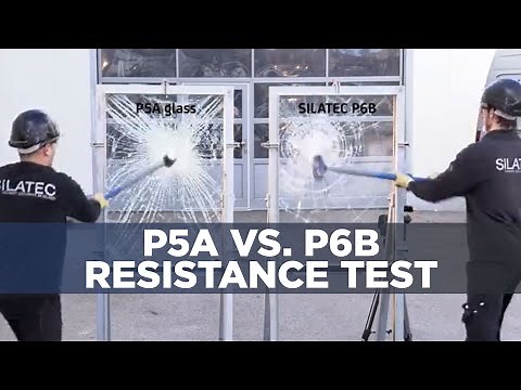 P5A glass vs. P6B glass - Test with Sledgehammer