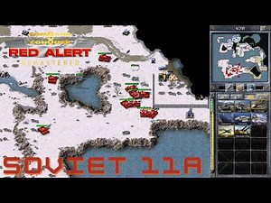 Command & Conquer Red Alert Remastered - Soviet Mission 11A - SUNK COAST NORTH (Hard)