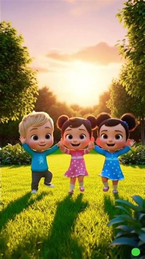 Happy Babies Dancing at Sunset | Cartoon for Kids