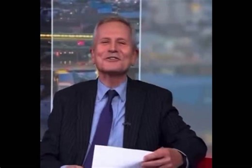 BBC newsreader bursts into laughter over Christmas tree innuendo