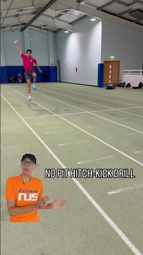 MUST-DO NO PIT LONG JUMP Hitch-KICK DRILL #jump