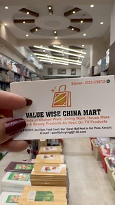 12K views · 100 reactions | China items 0323-2786720 /Value wise china mart : Shop # 207 / 211 , Second floor , Food court , Gultijarah mall near Gulplaza karachi #merayvlogs #household #chinesegadgets #summerspecial #gultijarah #shopping #markets #karachi | Meray vlogs | Facebook