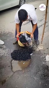 How Potholes Are Fixed on Roads🔥 . . . #PotholeRepair #RoadConstruction #CivilEngineering #ConstructionWork #RoadMaintenance #Infrastructure #reinforce | 𝐑𝐄𝐈𝐍𝐅𝐎𝐑𝐂𝐄