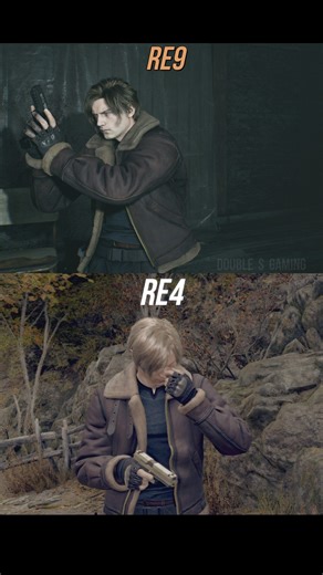 RE9 VS RE4 Idle Animation | Resident Evil Requiem