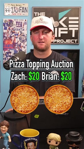 The Pizza Topping Auction! Who Won It? #fyp #auction #bid #pizza #draft