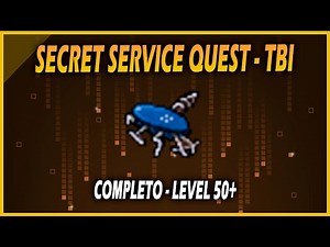 [TIBIA] - SECRET SERVICE QUEST TBI (COMPLETA) | WHACKING DRILLER OF FATE (CANIVETE AZUL)