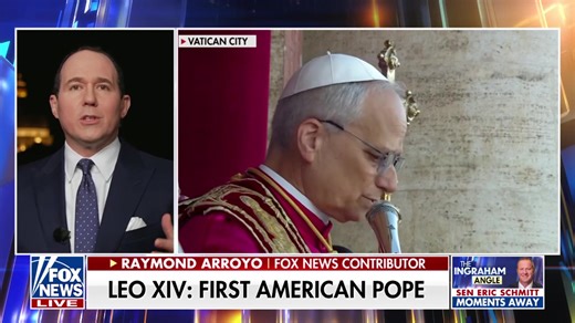 Raymond Arroyo gives update from Rome on Pope Leo XIV: The first American Pope | Laura Ingraham