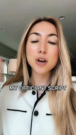 Better late than never! ⏳💍 Here’s the wedding officiant script you’ve been waiting for! ✨ Who’s ready to make their "I do" moment unforgettable? 💕 #WeddingWords #OfficiantLife #ThePerfectVows #BrideToBe #BigDayVibes #WeddingMagic | Morgangc