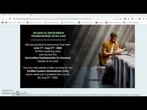 [BREAKING NEWS] FREE ServiceNow Fundamentals On Demand And CSA Exam Voucher Extended Till Oct. 30