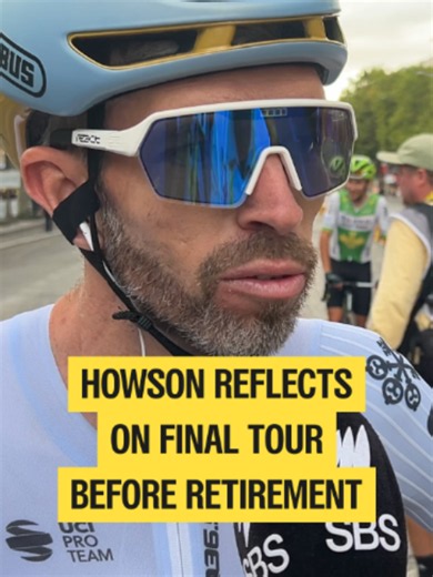 Damien Howson reflects on final Tour de France — retirement 2026