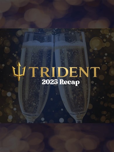 Momentum defined this year at Trident. Stronger partnerships. Smarter Solutions. Better systems. And a team that continues to raise the standard everyday. To our partners, thank you for trusting the vision. To our team, your work ethic and ownership make the difference. We're heading into the new year with clarity, confidence, and big plans ahead. Whats next? More growth. More innovation. More impact.