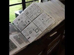 Craft Room Organization Series #6: Detailed Stamp Storage Process