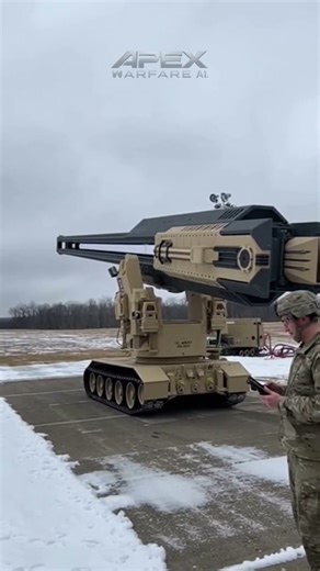 US Army PULSE CANNON: Pure Destruction ⚡💥 #Shorts #PulseCannon #Tech