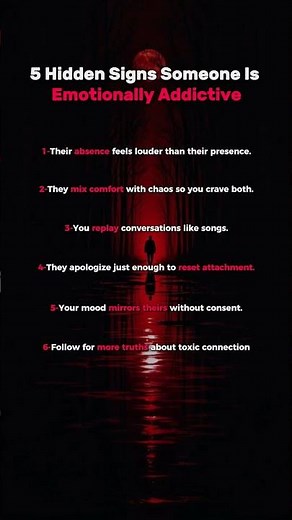 5 Hidden Signs Someone Is Emotionally Addictive
