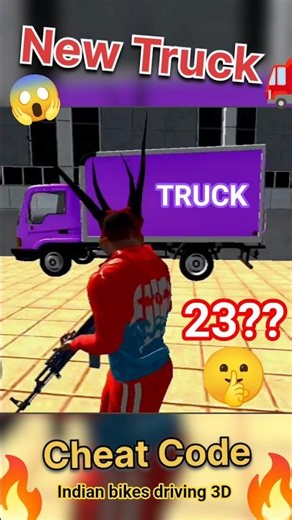 New Truck 🚛 Cheat Code 🤫 Indian Bikes Driving 3D