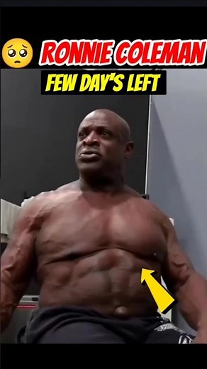 🥺 RONNIE COLEMAN Condition Is Not Good #bodybuilding #ronniecoleman #mrolympia #fitness #gym