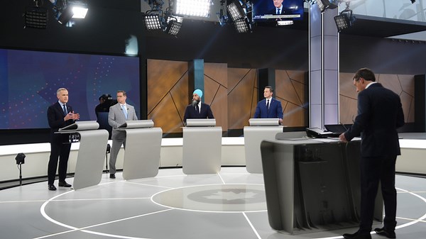 Débat des chefs en français: