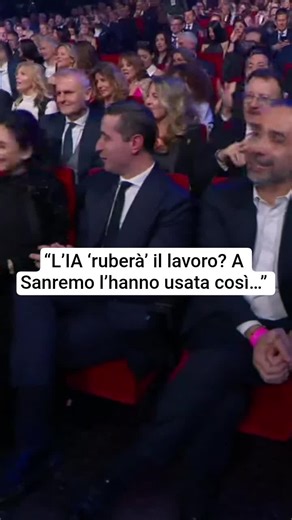 “L’IA ‘ruberà’ il lavoro? A Sanremo l’hanno usata così…” #sanremo2026 #AI