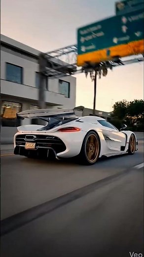 KOENIGSEGG JESKO: The 300MPH Ghost 👻 | Veo AI + DaVinci