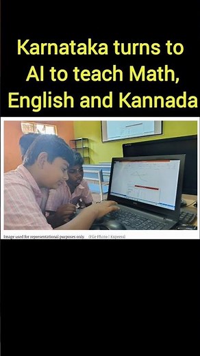 Karnataka turns to AI to teach Math, English and Kannada #vvkias #kannada #karnataka #ai