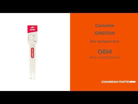 Guide Bar 140SDEA041 Single Rivet 14" - Gauge .050" - 52DL - By Oregon