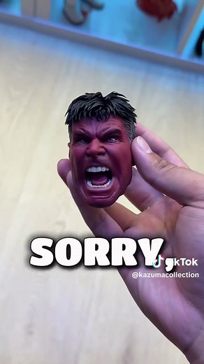RED HULK REVIEW 🔥 #redhulk #hulk #hottoys #actionfigures #toyreviews | red hulk