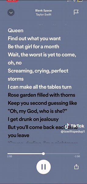 blank space - taylor swift #taylorswift #taylorswiftedit #spotifysounds #lyricsspeedup #spotifywrapped #spotifyspeedsongs #speaknowtaylorsversion #TaylorSwiftLyrics #folklore #fearless #harrystyles #1989 #blankspace #capcut #erastour #foryou