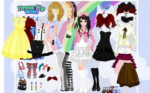 DressUpWho系列装扮换装小游戏_更新到1P_英文装扮换装小游戏