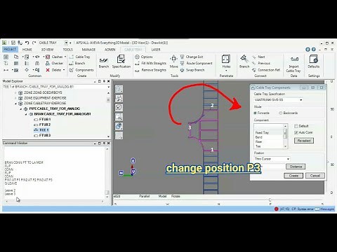 modification connection TEE component cable tray PDMS/Everything3D