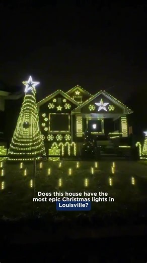 🚨 NEW DISPLAY ALERT! 🚨 This is one of many homes seen along Rudolph's Run this year. There are several along the way that take donations. Support the cause and keep these EPIC displays coming back! Ready for an AMAZING ride? Try Rudolph's Run! #louisvillechristmaslights #louisvillechristmas #louisvilleholidays