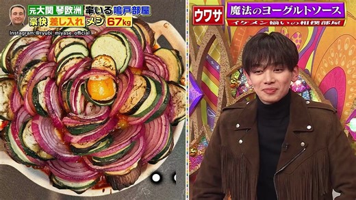 ウワサのお客さま 鳴戸部屋 元大関琴欧洲の67kg差し入れメシ - 2026年02月06日