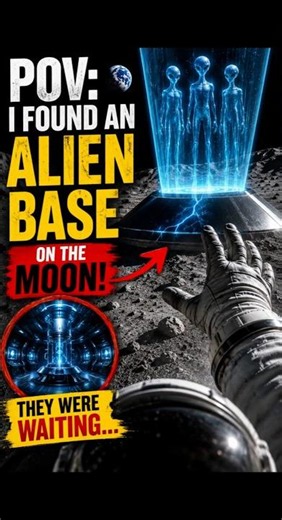 POV: Astronaut Found an Alien Base Hidden on the Moon... #cinematic #vorix #astronaut #ai #pov