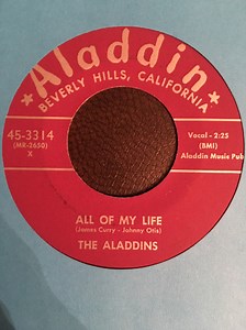 The Aladdins - All Of My Life