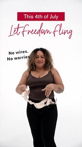 1.1K views · 24 reactions | In honor of Independence Day, we're saying BYE to uncomfortable bras and hello to comfort and confidence!  #LetFreedomFling https://rubyribbon.com/?utm_content=sked_649ef82e9880d84fad637be5&utm_medium=social&utm_name=sked&utm_source=facebook | Ruby Ribbon | Facebook