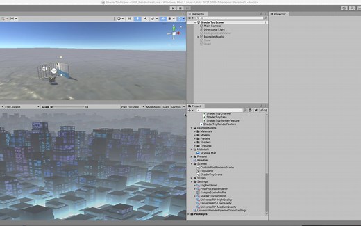 Unity URP RenderFeatures 分享