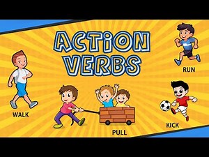 25 Action Verbs For Kids | Action Verbs For Beginners | English Speaking Practice | Verbs