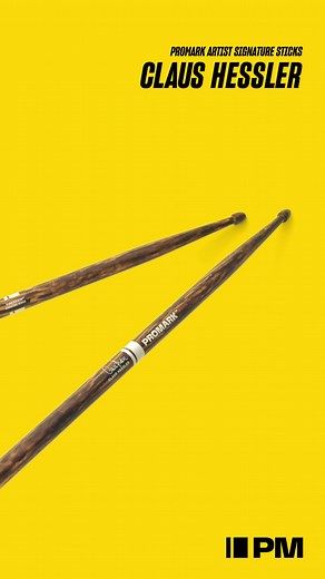2.3K views · 42 reactions | The Claus Hessler Signature model is based on a Long Rebound 5A, but is the only stick in ProMark's lineup to offer the extreme durability of FireGrain, combined with our Patented ActiveGrip Technology to keep the sticks in your hands at all times. | ProMark | Facebook