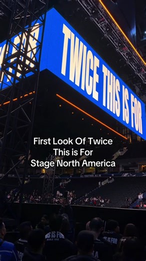 First Look of 360 Stage Twice’s This is For World Tour #twice #thisisfor #kpop #twicestage