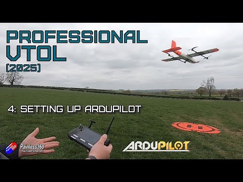 Professional 4+1 VTOL Build: Video 4, Ardupilot and Quadplane setup steps