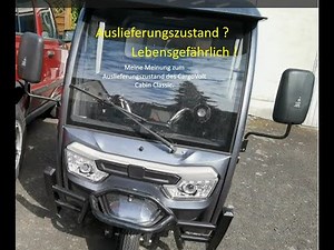 Cargorunner Auslieferungszustand