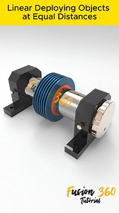 Linear Deploying Objects at Equal Distance #solidworks #cad #engineering #mechanical #mechanical.mp4 | Breno Cruz