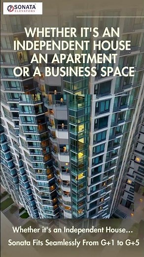 Experience the Art of Elevation | Advanced Elevator Solutions | Sonata Elevators Bengaluru