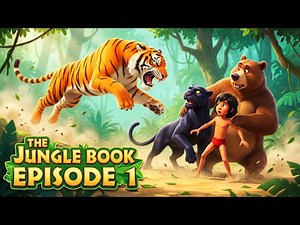 Jungle Book | Hindi Kahaniya | Mega Episode 1 | Animation Cartoon