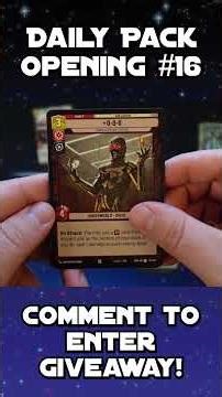 Daily SWU Pack Opening #16! (Apr 2026)