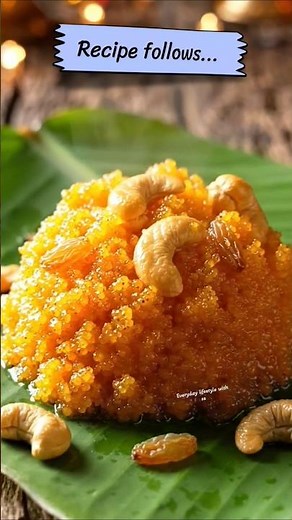 Rava Kesari in 15 Minutes 😍 | Easy Indian Sweet Recipe | Sooji Halwa